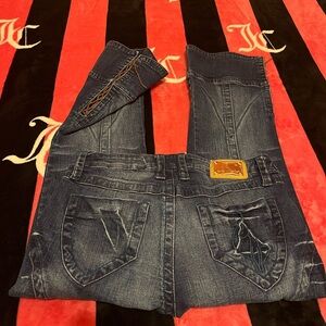 Vintage baby phat capri jeans